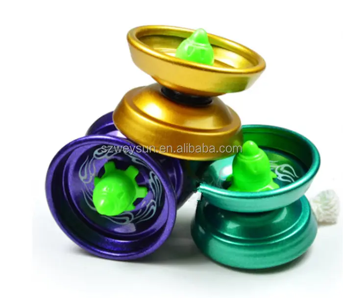 Alloy Cool Aluminum Design High Speed Professional YoYo Ball Bearing String Trick Yo-Yo Kids Magic Juggling Toy