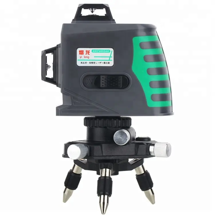 Chinese new professional line laser 4V4H green beam 3D laser level