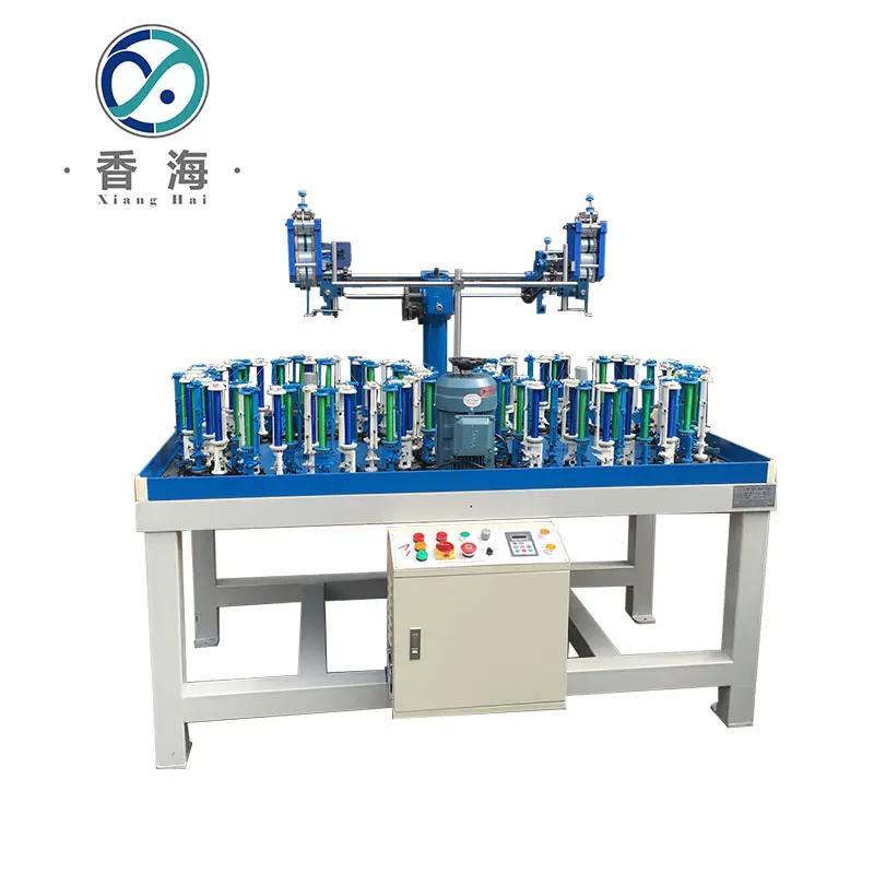 Rope Machine Manufacturer 48 Carrier High Speed Rope/cord Knitting Machine