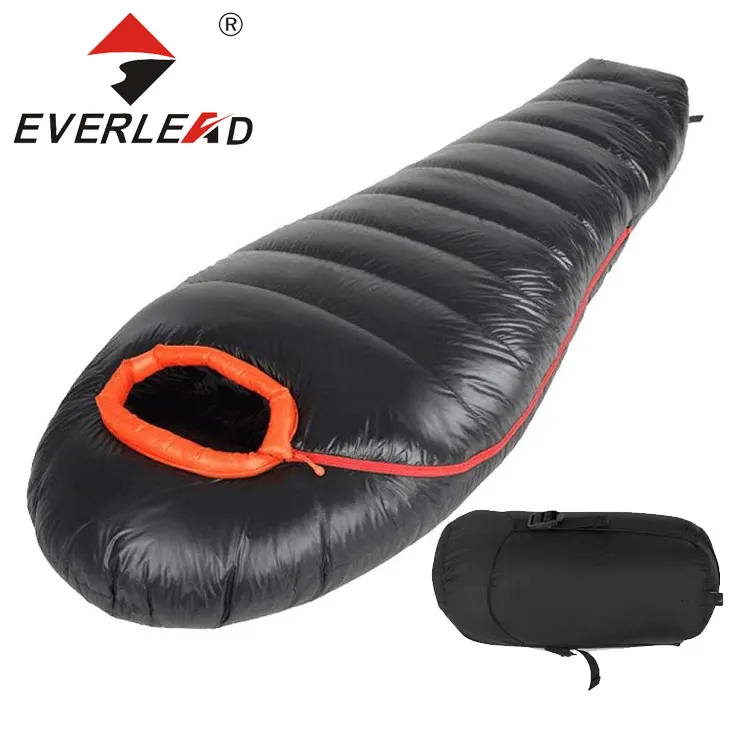 Winter Waterproof Lightweight Outdoor Camping Mummy Down Sleeping Bag