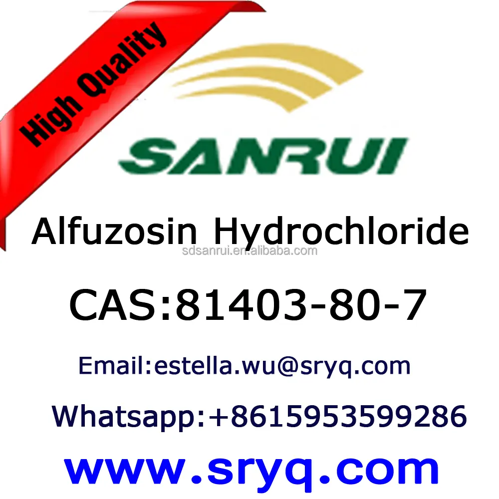 API-Alfuzosin HCl, High purity cas 81403-68-1 Alfuzosin Hydrochloride