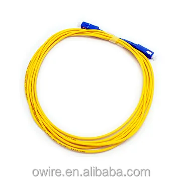 Owire 1m 15m sc fc to lc fibra optica drop fiber patch cord with fast connector