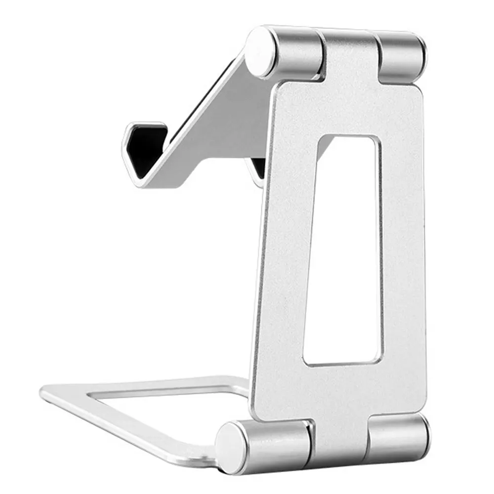 New Design Portable Tablet Stand Anti-scratch Aluminium Multi Angle Folding Cell Phone Bracket