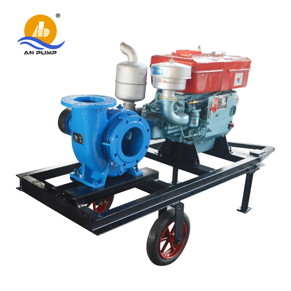 High Volume Low Pressure Electric or 25 hp diesel water pump
