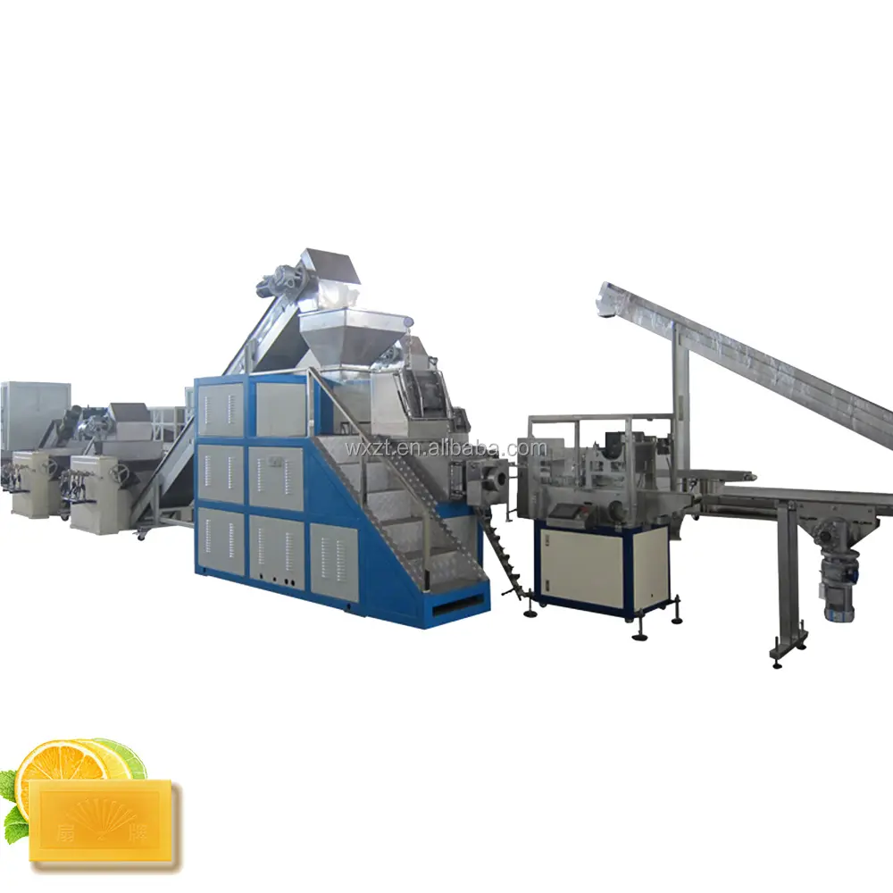 ZT-800 Laundry soap bar Making Machine automatic equipment for sales making from soap noodles