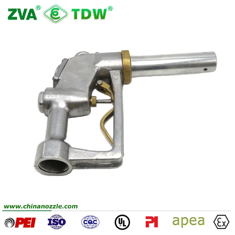 Giant Flow Spray Diesel Injector Automatic Fuel Filling Nozzle For Pump Dispenser