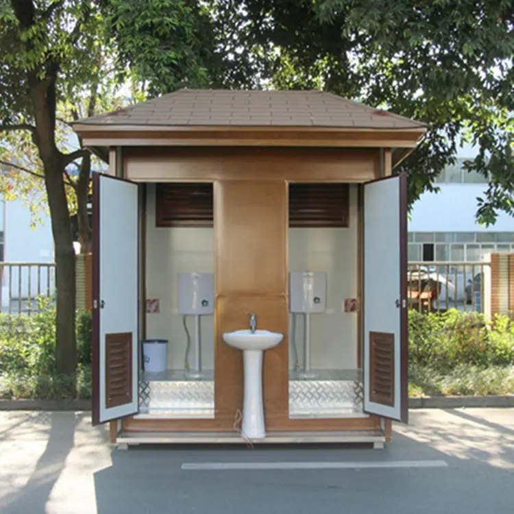 Портативный мобильный туалет Hysun с душевой кабиной, уличная Ванная для общественных туалетов