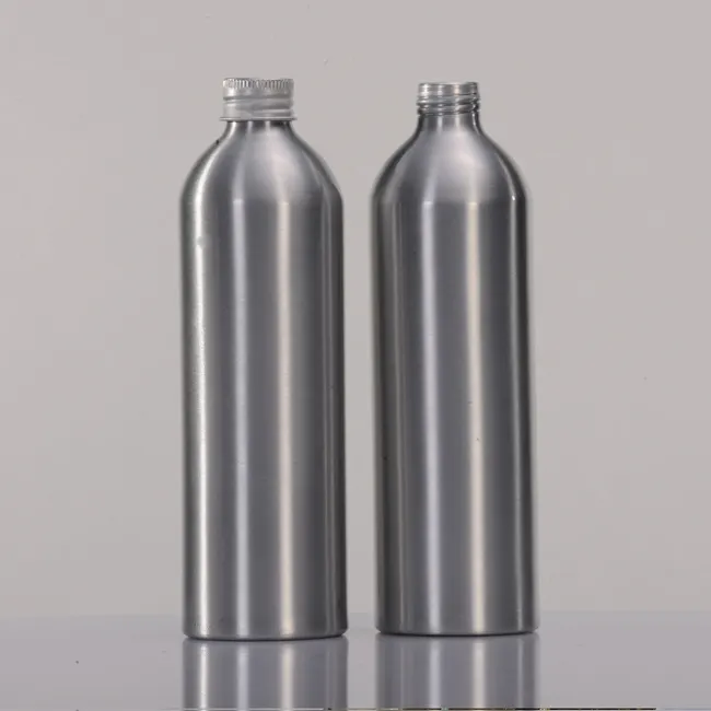 Алюминиевая бутылка 300 мл для эфирного масла, оптовая продажа, металлическая алюминиевая бутылка 400 мл