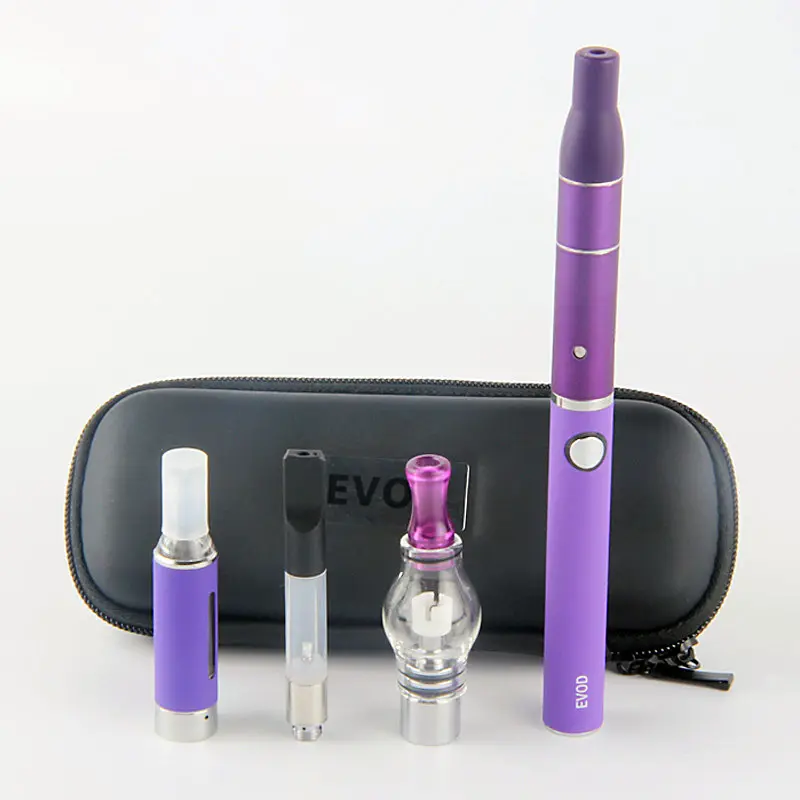 wholesale electronic cigarette evod 4 in 1 mt3 vape wax vaporizer pen cbd oil pen wax pen