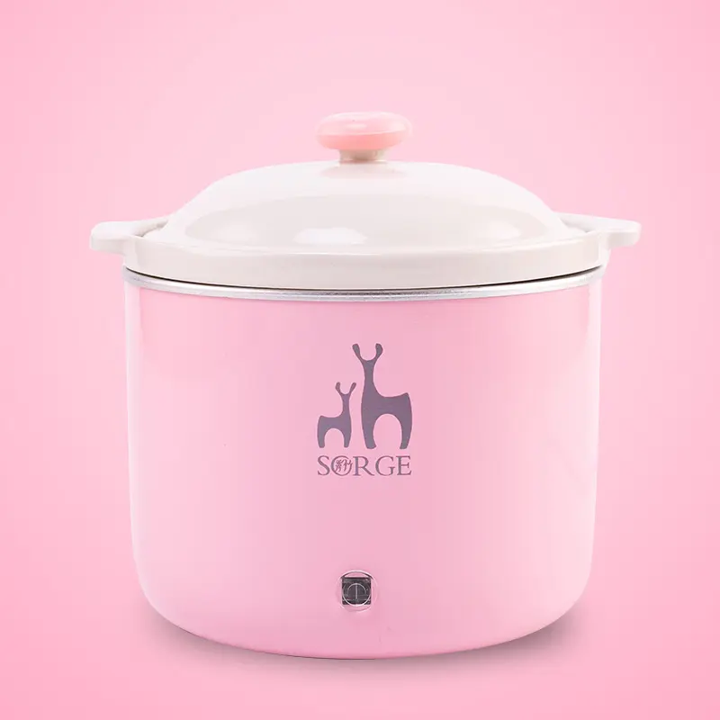 Good Quality New Arrival Pink Small Kitchen Electric Slow Cooker