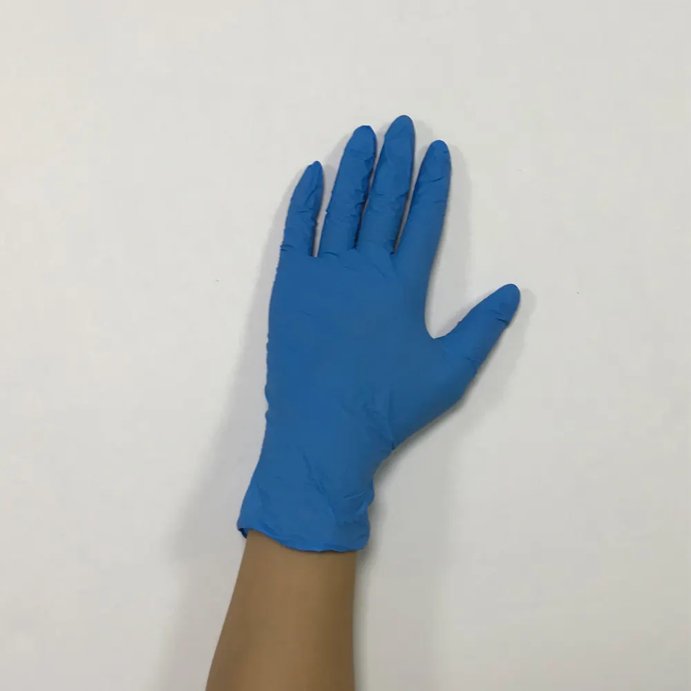 Factory Wholesale Disposable Powder Free Malaysia Food nitrile Gloves
