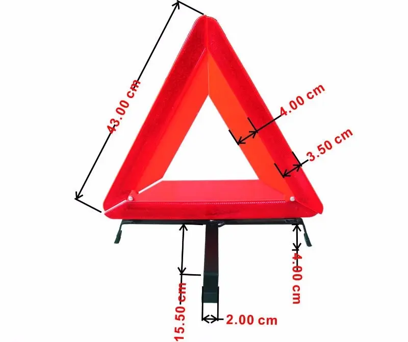 Горячая продажа светодиодный Автомобильный аварийный предупреждающий треугольник