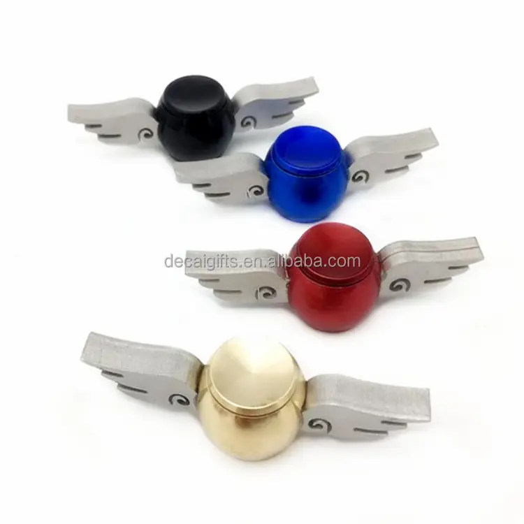 New design toys EDC 4 colors metal snitch spinner