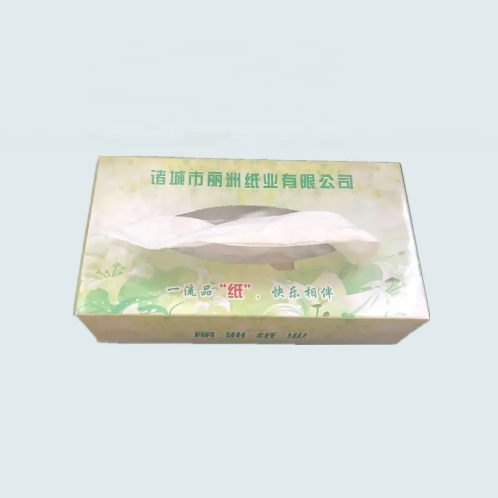 Factory High Quality Cheap eco  Box Facial Tissue paper