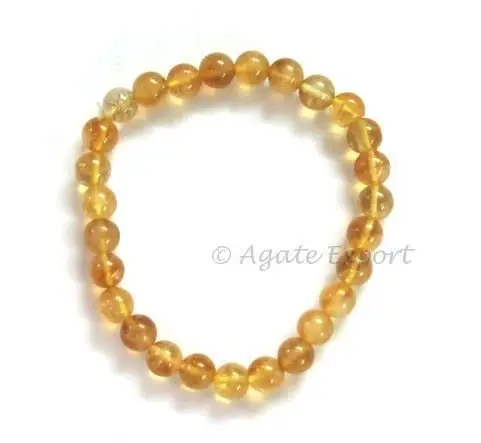 Citrine Bracelet : Wholesale Gemstone Bracelets - Agate Export