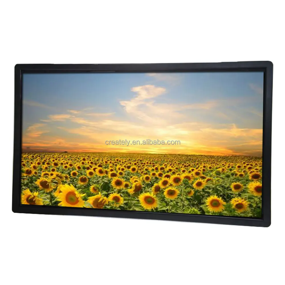 Wall Mount 43 Inch Outdoor Interactive LCD Touch Screen All in One PC Screen touch panel pc