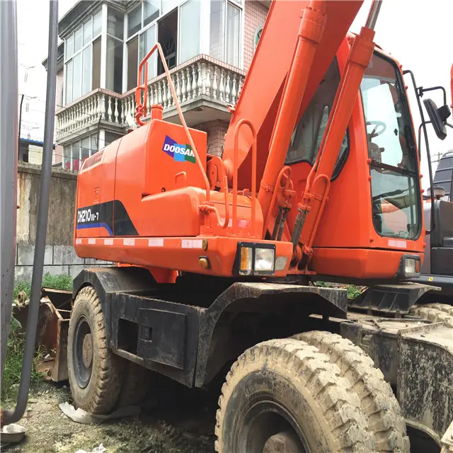 Used Doosan Wheel Excavator DH210W, Used Doosan 210 Wheel Excavators For Sale,Doosan DH210W Excavator