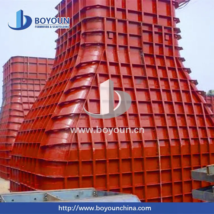 Bridge Formwork Boyoun Factory Steel Decking Box Girder Bridge Pier Formwork For Peri Quality