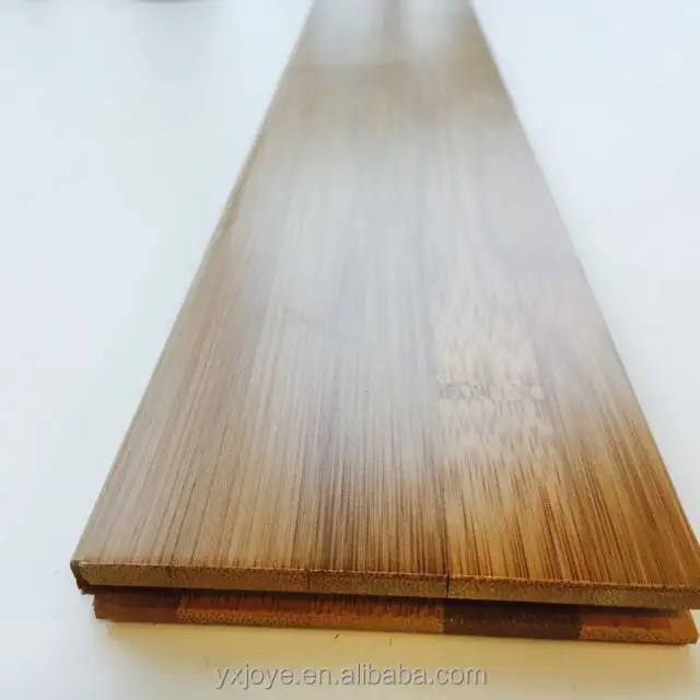 Прочный T & G твердый карбонизированный горизонтальный A класс плавающий bambu пол