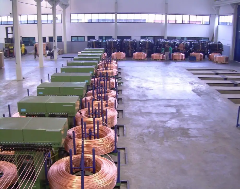 Copper Tubing Upward Continuous Casting Production Assembly Line