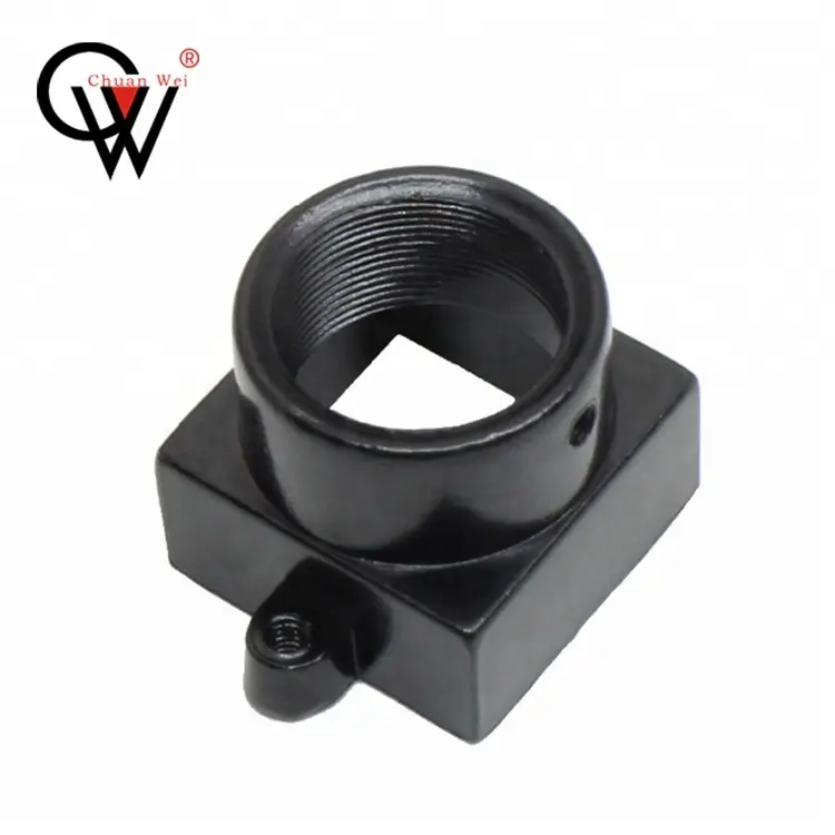 CW Black 14.5mm height aluminum alloy hole distance 20mm metal m12 lens holder