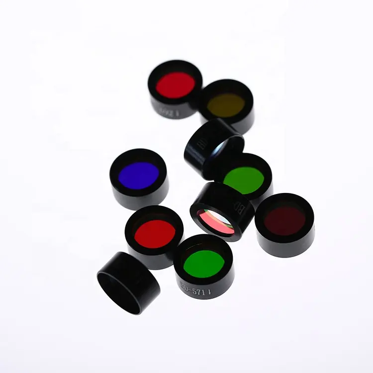 Цветные фильтры из оптического стекла 530 нм с узким диапазоном