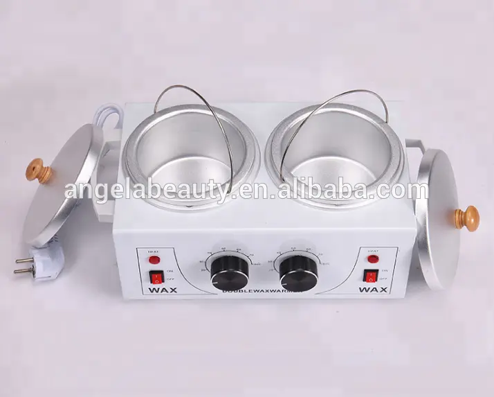 Hot double pot wax heater electric hair removal tool wax machine skin care