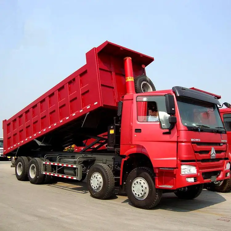 Big Power Engineering Truck Heavy Duty Howo 500HP Tipper Truck