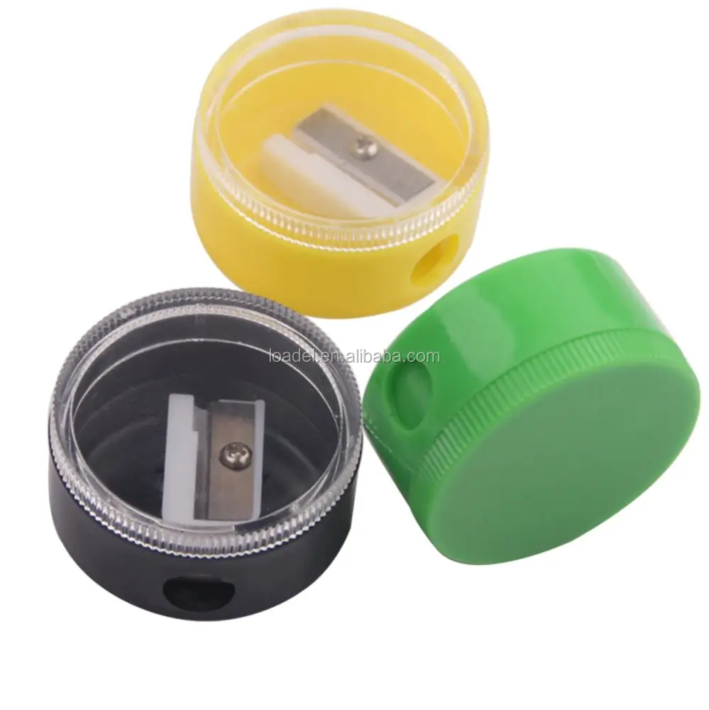 Promotional Plastic Pencil Sharpener Round