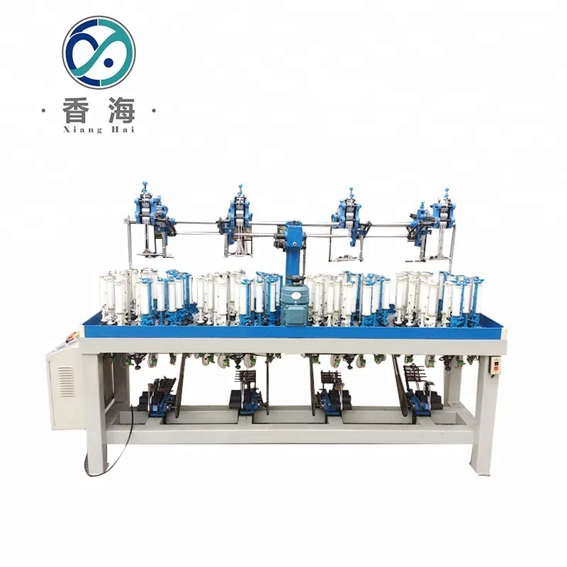 90 series 13 Spindle 8 head leather braiding machine XH90-13-8