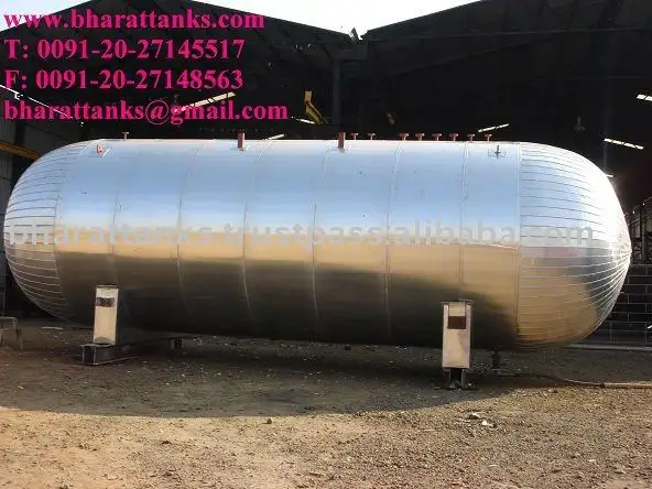 "liquid ethylene oxide gas storage tank"