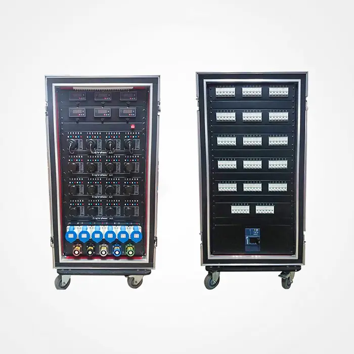 bulk electrical power supply for stage equipment 400amp distribution box