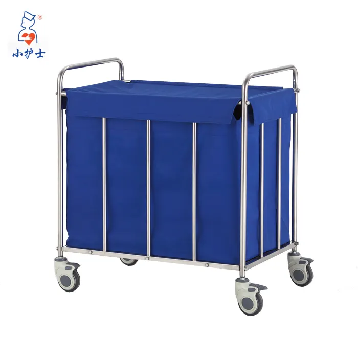F-14C1 Medical waste trolley, Chinese medical equipment trolley cabinet used in hospital, Medical cart for dirty clothing