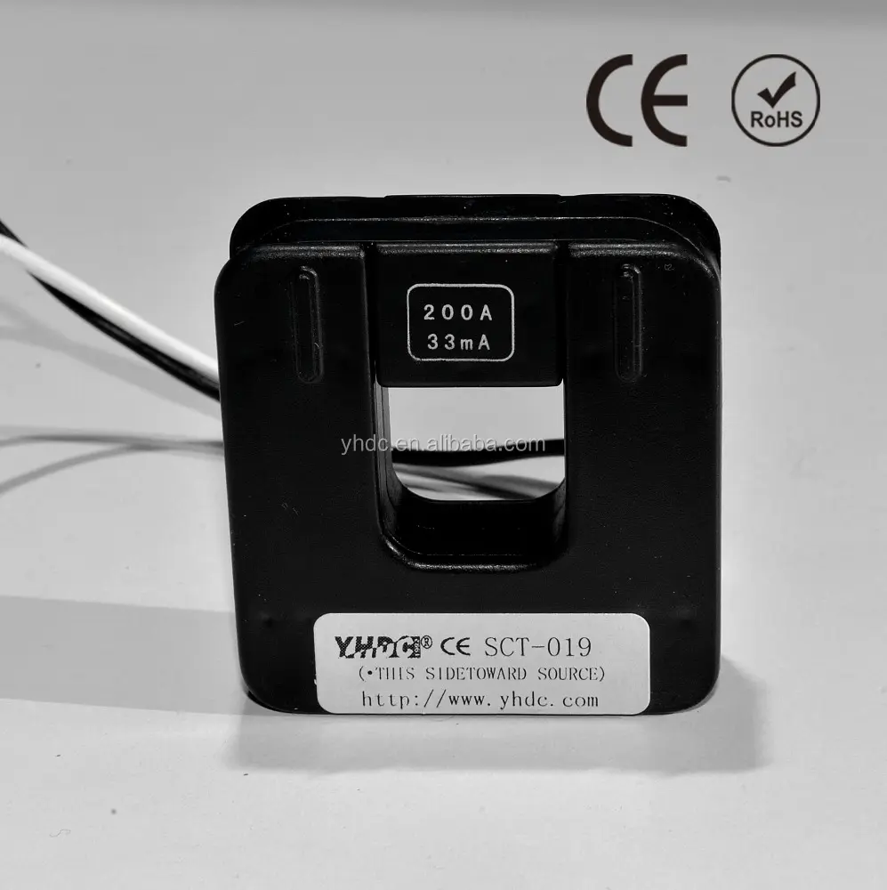 5A/0.333V or 333mV split core current transformer SCT-019-005