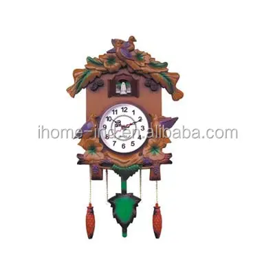 Часы домашний декор черный лес кукушка часы кукушка птица настенные