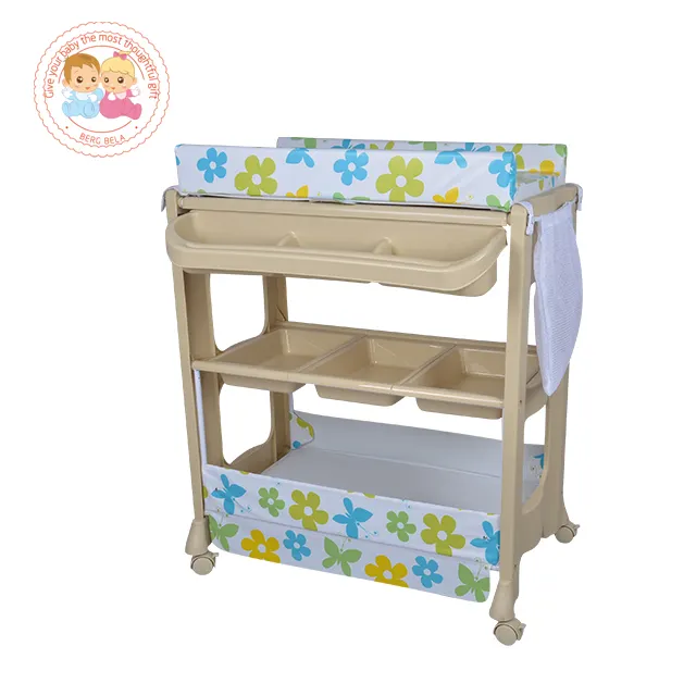 Baby Clean Changer Portable Baby Change Table And Bath Kids Folding Bathtub