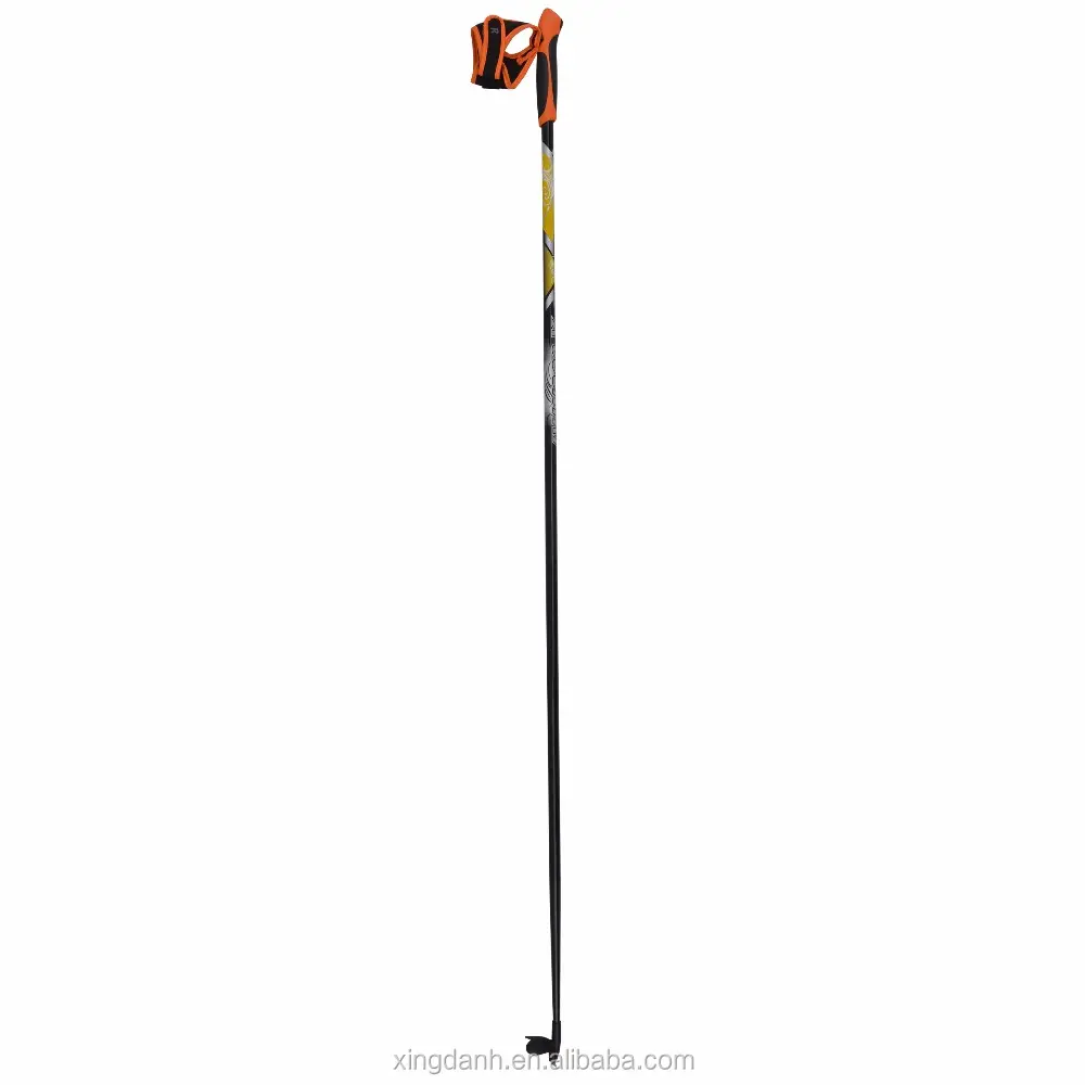 Clip Strap one-section Carbon Cross country ski pole