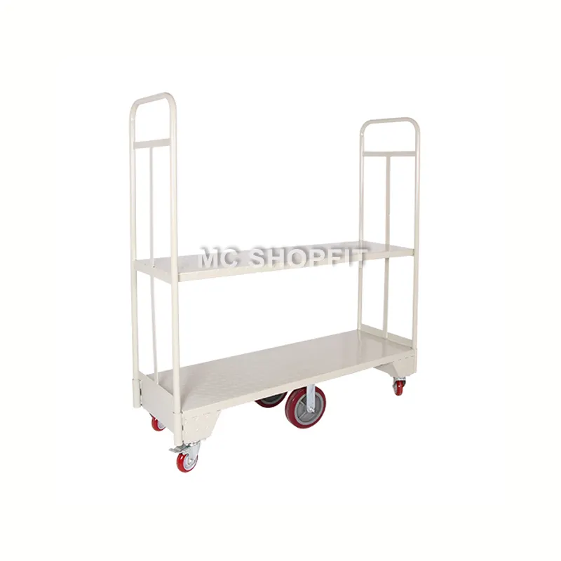 U boat trolley cart 6 wheels collapsible with plastic bottom shopping trolleys