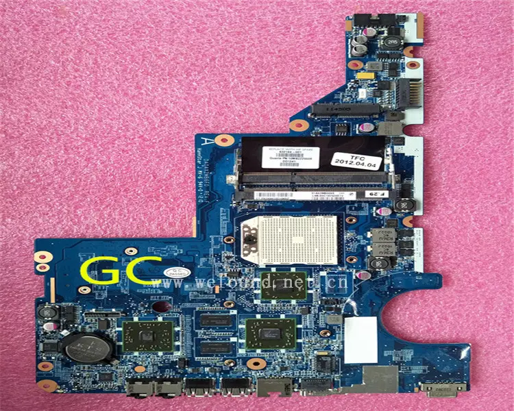 100% Working Laptop Motherboard for G42 CQ42 CQ62 632184-001 632184-501 Series Mainboard System Board