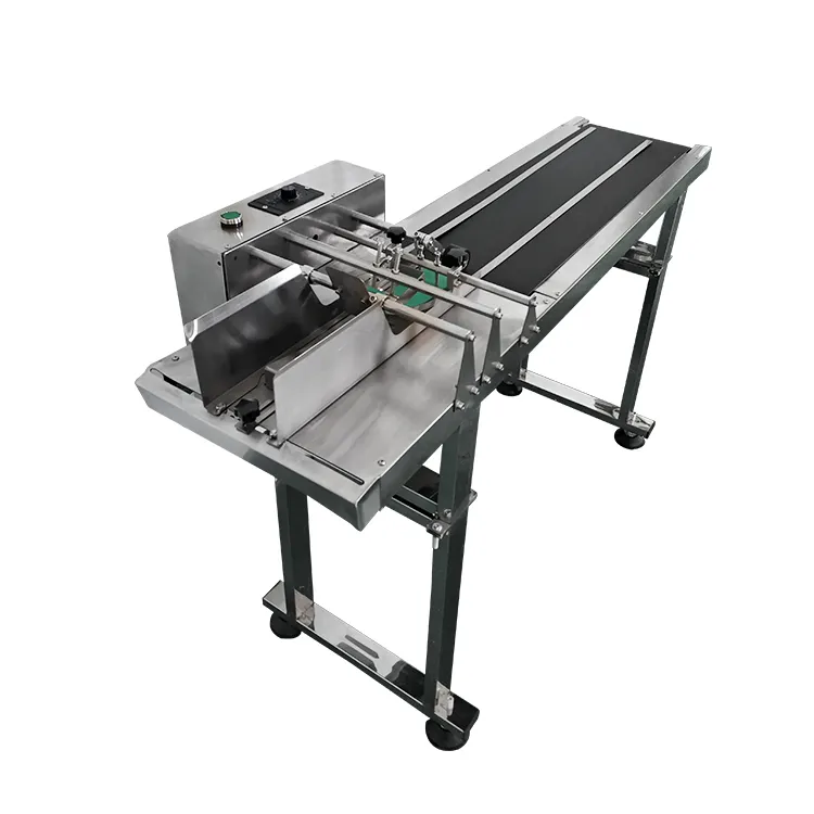 High-Speed plastic bag paging system paging conveyor paging labeling machine