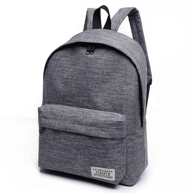 Oem hot sale lightweight travel laptop outdoor canvas backpack