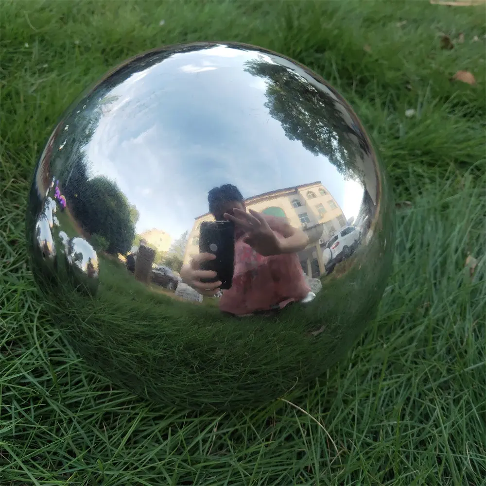 Stainless Steel Garden Sphere Ball Hollow Ball Decoration Ball Sphere