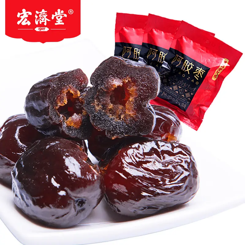 Консервированные фрукты jujube Hongjitang ejiao, 100 г