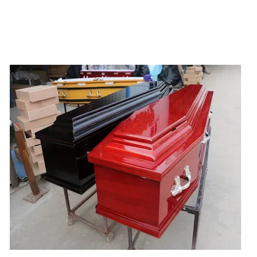 TD-E45 china wholesale new style funeral cardboard coffin with glass for sale