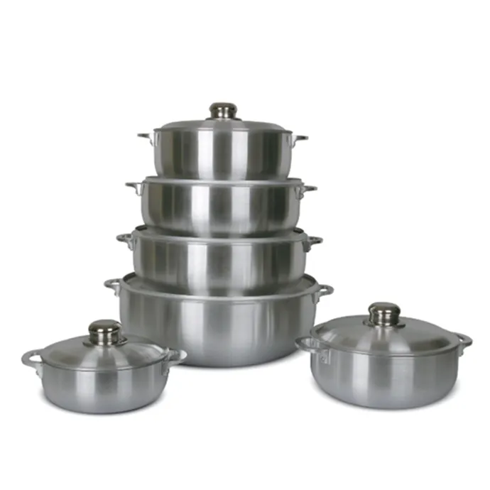 Hot selling and eco-friendly aluminum casserole with lid