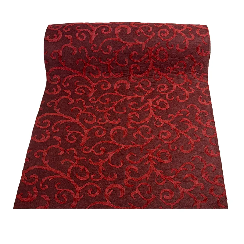 hot sale flower pattern anti dust china velour jacquard carpet