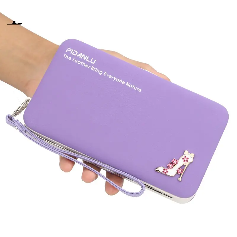 High quality, wholesale High-heeled shoes tote Pencil Box Long cellphone holder Bag Purses Cute pidanlu 2018 women wallet