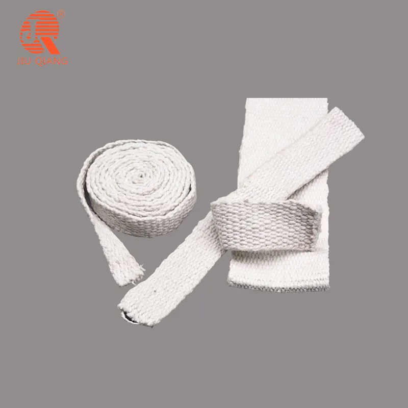 Insulation heat resistant seal bio ceramic fiber fabric strip