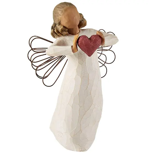 Factory Custom Willow Tree hand-painted sculpted angel, With Love