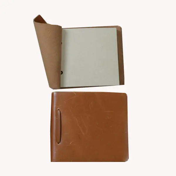 Мягкий кожаный чехол с крафт-бумаги, книги/блокнотик/кошелек формы